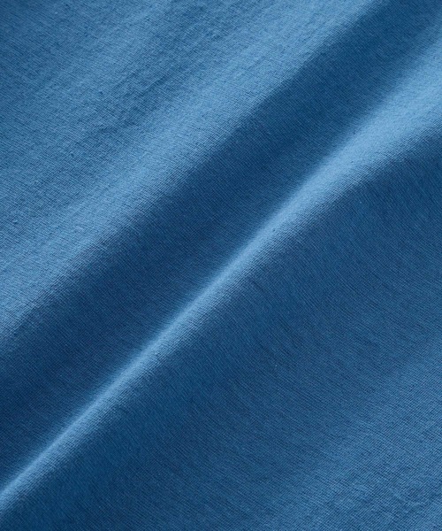 BABYLONE（バビロン）の「コットンリネンテンジクT（Tシャツ/カットソー・レディース・ライトブルー/ホワイト/ブラック/ライトブラウン・フリー）」の11枚目の写真