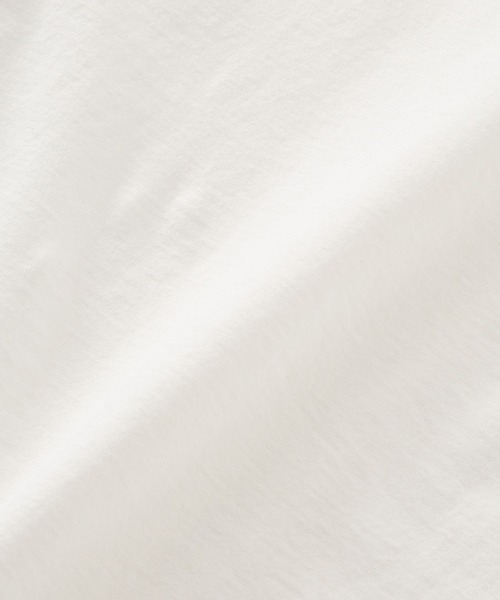 BABYLONE（バビロン）の「コットンリネンテンジクT（Tシャツ/カットソー・レディース・ライトブルー/ホワイト/ブラック/ライトブラウン・フリー）」の13枚目の写真