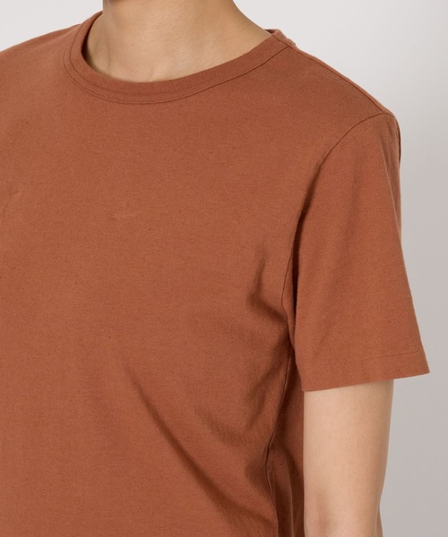 BABYLONE（バビロン）の「コットンリネンテンジクT（Tシャツ/カットソー・レディース・ライトブルー/ホワイト/ブラック/ライトブラウン・フリー）」の18枚目の写真