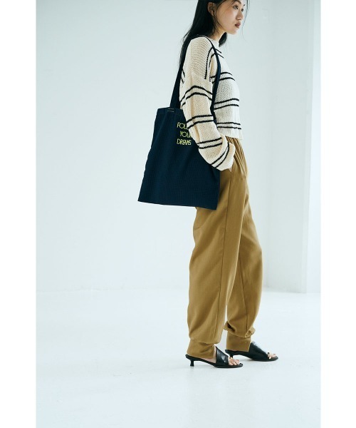 marjour(マージュール)の「SUMMER JOGGER PANTS(25SS)(その他パンツ・レディース・ブラック/キャメル・S/M)」の2枚目の写真