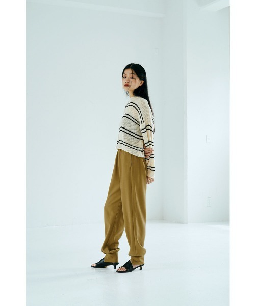 marjour(マージュール)の「SUMMER JOGGER PANTS(25SS)(その他パンツ・レディース・ブラック/キャメル・S/M)」の7枚目の写真