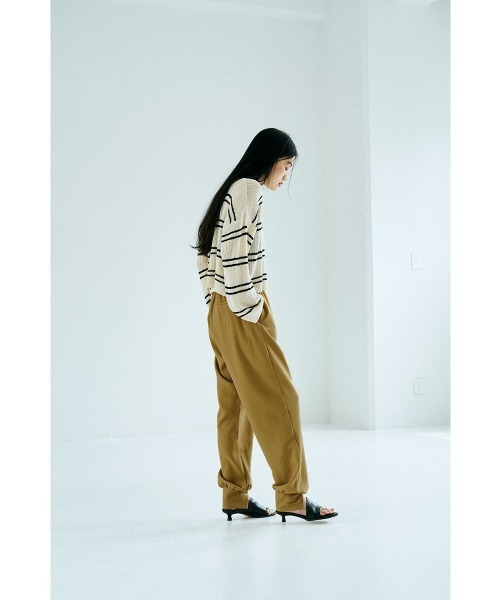 marjour(マージュール)の「SUMMER JOGGER PANTS(25SS)(その他パンツ・レディース・ブラック/キャメル・S/M)」の8枚目の写真