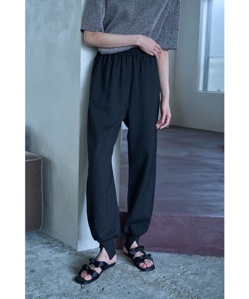 marjour(マージュール)の「SUMMER JOGGER PANTS(25SS)(その他パンツ・レディース・ブラック/キャメル・S/M)」の10枚目の写真