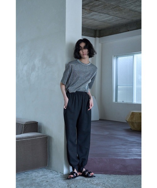 marjour(マージュール)の「SUMMER JOGGER PANTS(25SS)(その他パンツ・レディース・ブラック/キャメル・S/M)」の11枚目の写真