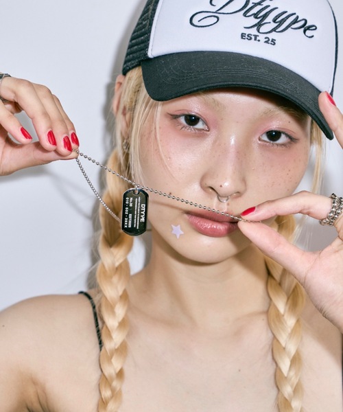 DTYYPE(ドタイプ)の「DTYYPEドッグタグネックレス(ネックレス・レディース・シルバー・FREE)」の4枚目の写真