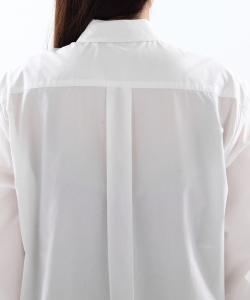 ブラウス シャツ 「tanakadaisuke/タナカダイスケ」crystal silver tip lapel shirt/クリスタルシルバーシャツ tanakadaisuke/タナカダイスケ】crystal silver tip lapel shirt