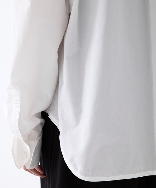 ブラウス シャツ 「tanakadaisuke/タナカダイスケ」crystal silver tip lapel shirt/クリスタルシルバーシャツ tanakadaisuke/タナカダイスケ】crystal silver tip lapel shirt