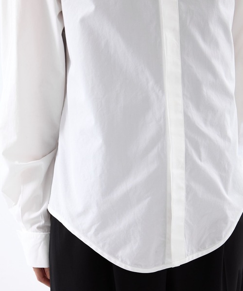 ブラウス シャツ 「tanakadaisuke/タナカダイスケ」crystal silver tip lapel shirt/クリスタルシルバーシャツ tanakadaisuke/タナカダイスケ】crystal silver tip lapel shirt