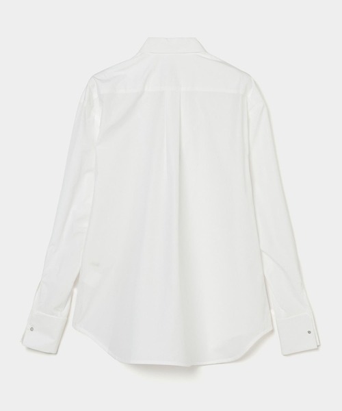 tanakadaisuke/タナカダイスケ】crystal silver tip lapel shirt