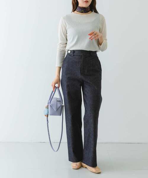 RODE SKO（ロデスコ）の「ADD CULUMN　LOP BOSTON S（ハンドバッグ・レディース・ブラック/ラベンダー・-）」の7枚目の写真