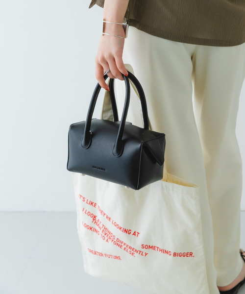 RODE SKO（ロデスコ）の「ADD CULUMN　LOP BOSTON S（ハンドバッグ・レディース・ブラック/ラベンダー・-）」の12枚目の写真