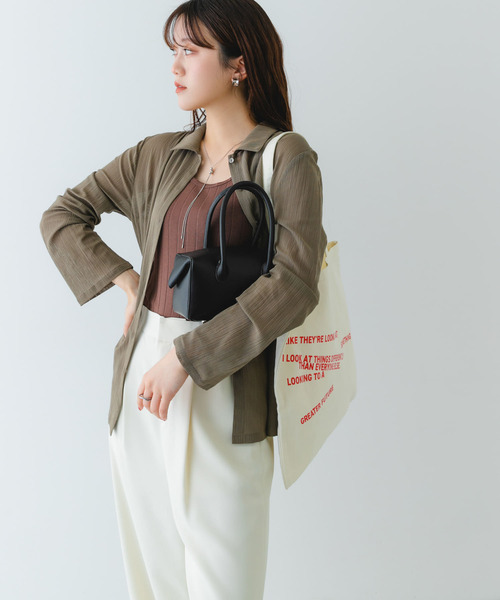 RODE SKO（ロデスコ）の「ADD CULUMN　LOP BOSTON S（ハンドバッグ・レディース・ブラック/ラベンダー・-）」の14枚目の写真