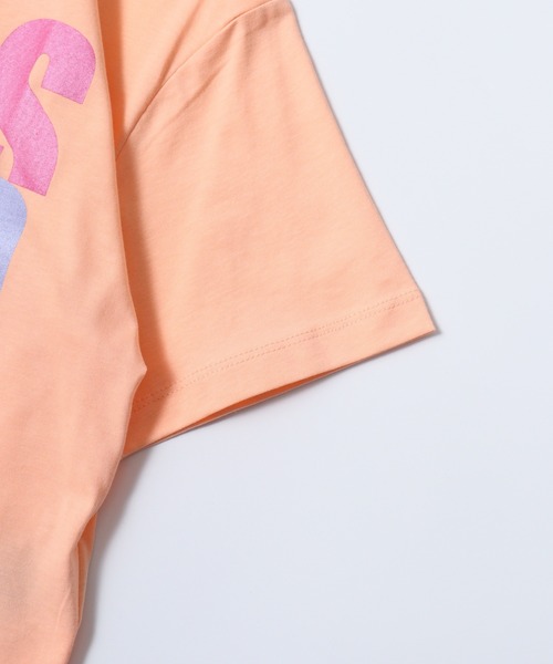 Guess(ゲス)の「GUESS EDWINA CROP TEE Tシャツ(Tシャツ/カットソー・レディース・ピンク/ライトグリーン/オレンジ・S/M)」の10枚目の写真