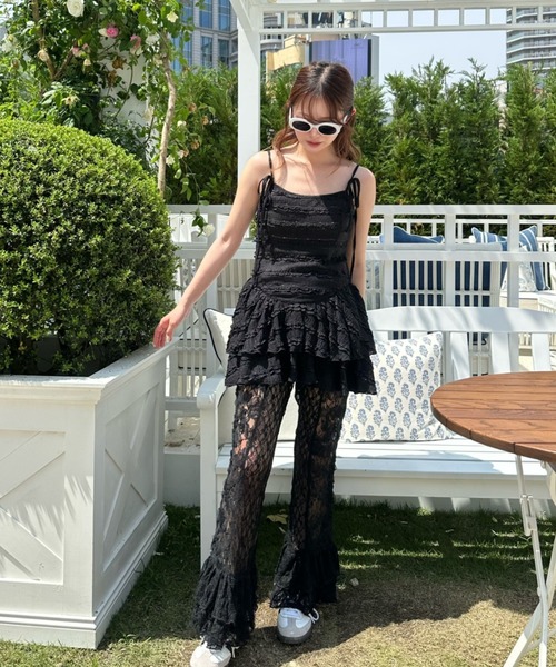 salsation フレアパンツ　Rust S salsation フレアパンツ Rust S 予約】SOMETHING BODYFIRE