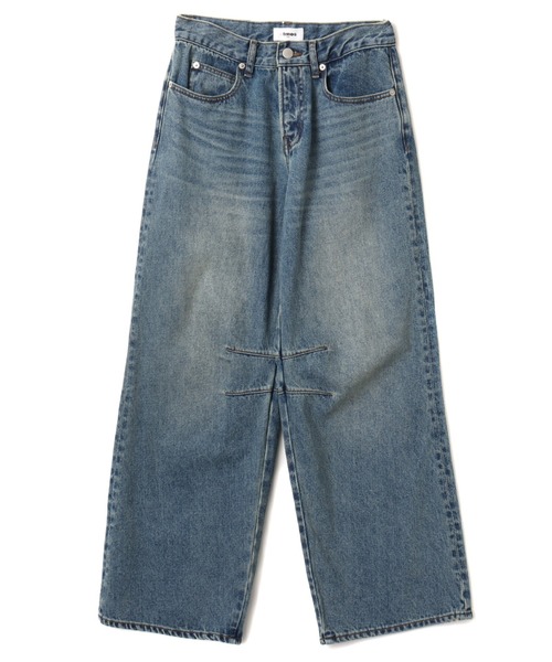 atmos pink(アトモスピンク)の「atmos pink Straight Denim / アトモス ピンク ストレート デニム(デニムパンツ・レディース・ブルー/ブラック・M/S)」の14枚目の写真