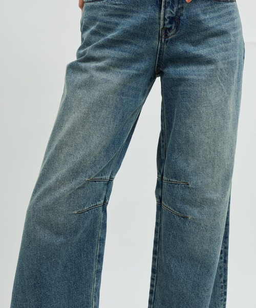 atmos pink(アトモスピンク)の「atmos pink Straight Denim / アトモス ピンク ストレート デニム(デニムパンツ・レディース・ブルー/ブラック・M/S)」の13枚目の写真