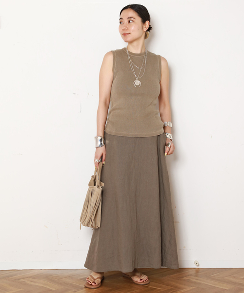 deuxieme classe リネンスカート Deuxieme Classe（ドゥーズィエムクラス）の「LINEN スカート