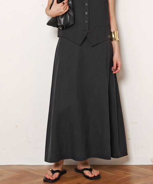 セール】*リネンフレアスカート（スカート）｜EVERYDAY I LIKE