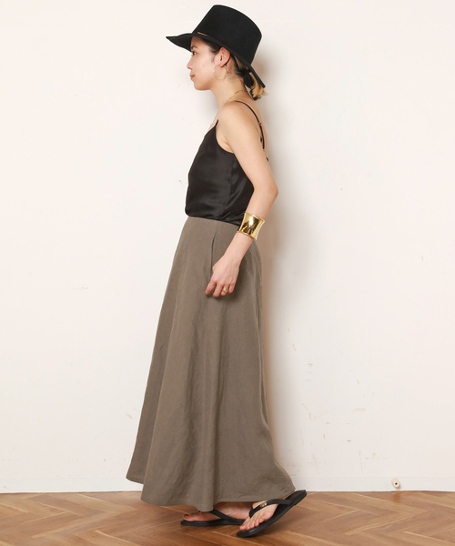 YDeuxieme Classe Linen フレアスカート　38サイズ セール】*リネンフレアスカート（スカート）｜EVERYDAY I LIKE