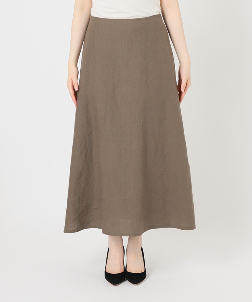 Deuxieme Classe *Linenフレアスカート Deuxieme Classe（ドゥーズィエムクラス）の「*Linenフレアスカート