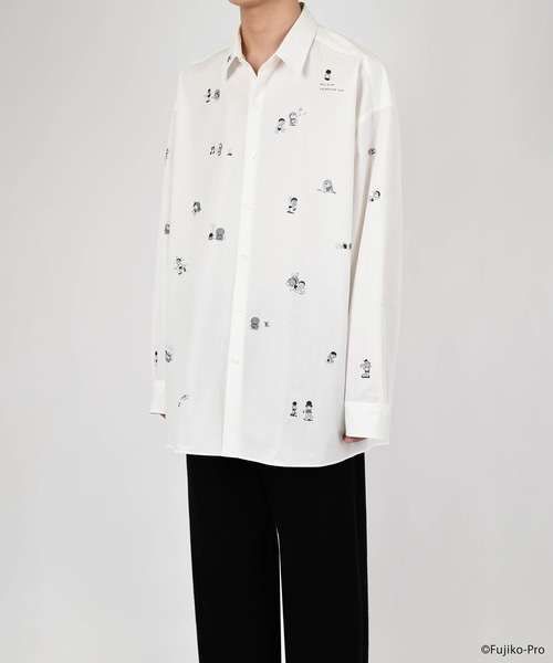LAD MUSICIAN ブロードクロス BIGシャツ LAD MUSICIAN BROAD ROSE MIX STANDARD BIG SHIRT