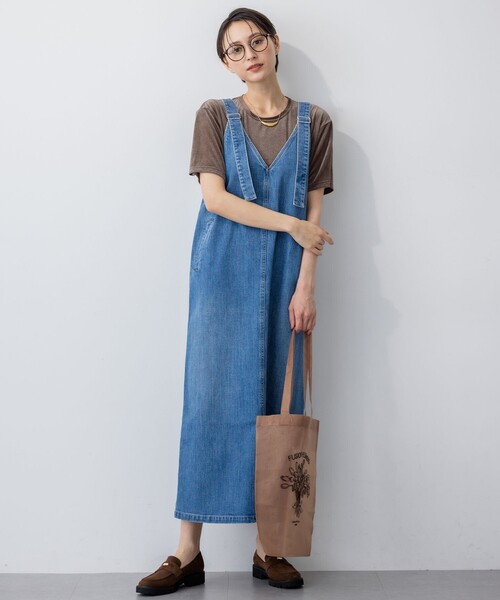 23区(ニジュウサンク)の「JANE PACKER コラボ フラワー刺繍 トートバッグ(トートバッグ・レディース・グレー系/ホワイト系/黄土色系・F)」の8枚目の写真