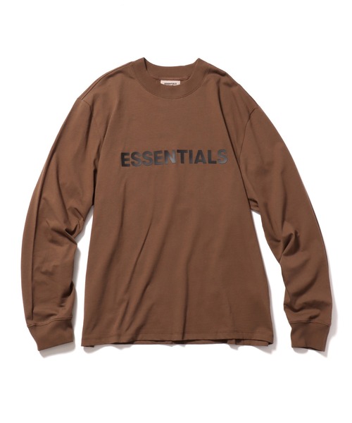 FOG ESSENTIALS(エフオージーエッセンシャルズ)の「FOG ESSENTIALS/エッセンシャルズ FOG FRONT LOGO LS TEE ロンT(Tシャツ/カットソー・メンズ・クリーム/ブラック/ブラウン/ダークネイビー・XL/M/L)」の1枚目の写真