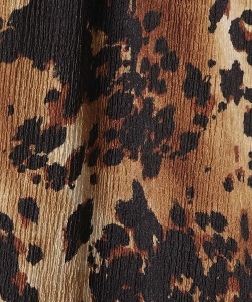 JEANASIS(ジーナシス)の「アソートレオパードイージーパンツ/573206(その他パンツ・レディース・ブラック/ブラウン系その他/ベージュ系その他・FREE)」の5枚目の写真