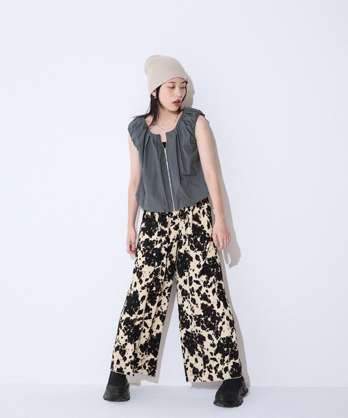 JEANASIS(ジーナシス)の「アソートレオパードイージーパンツ/573206(その他パンツ・レディース・ブラック/ブラウン系その他/ベージュ系その他・FREE)」の21枚目の写真