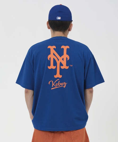 【KEBOZ】KEBOZ × MLB NEW YORK METS LOGO S/S TEE KEBOZ × MLB NEW YORK METS LOGO S/S TEE（Tシャツ/カットソー