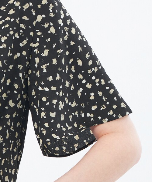 MACKINTOSH PHILOSOPHY（ﾏｯｷﾝﾄｯｼｭ ﾌｨﾛｿﾌｨｰ）の「ペイントドットワンピース（ワンピース・レディース・ブラック/ライトブルー・36/38/34）」の10枚目の写真