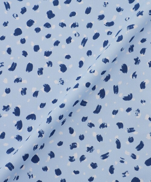 MACKINTOSH PHILOSOPHY（ﾏｯｷﾝﾄｯｼｭ ﾌｨﾛｿﾌｨｰ）の「ペイントドットワンピース（ワンピース・レディース・ブラック/ライトブルー・36/38/34）」の5枚目の写真