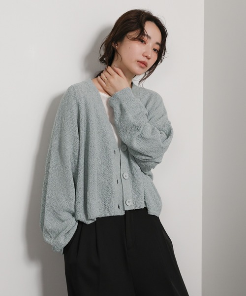 セール】【Et】Dolman Knit Short Cardigan（カーディガン/ボレロ