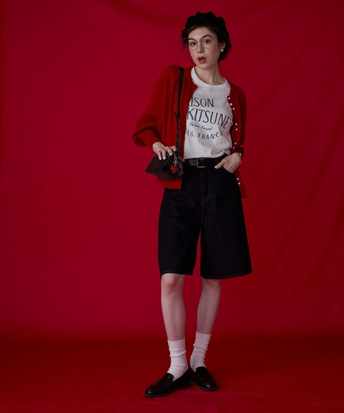 BONLECILL Marche(ボンルシールマルシェ)の「【BONLECILL Marche】スクエアショルダーバッグ/ハンドバッグ(ショルダーバッグ・レディース・ブラック/アイボリー/ベージュ・FREE)」の17枚目の写真