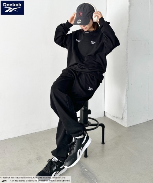 セール】Reebok(リーボック)/オーバーサイズ ロゴスウェット