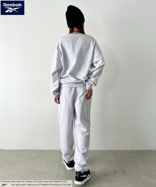 セール】Reebok(リーボック)/オーバーサイズ ロゴスウェット