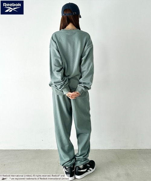 セール】Reebok(リーボック)/オーバーサイズ ロゴスウェット