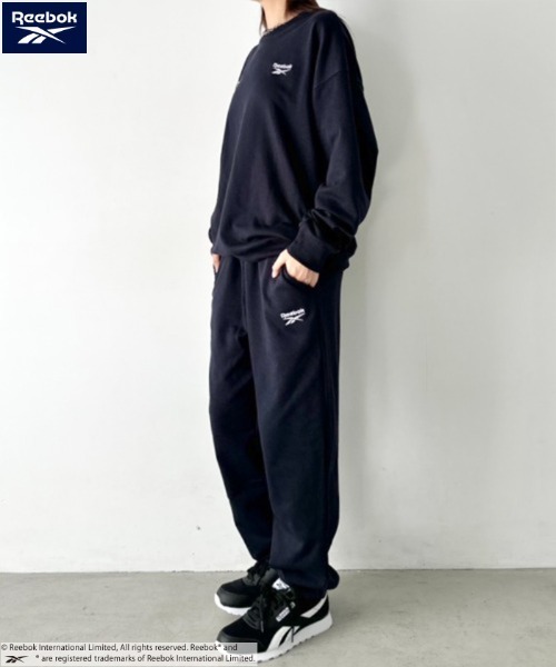 セール】Reebok(リーボック)/オーバーサイズ ロゴスウェット