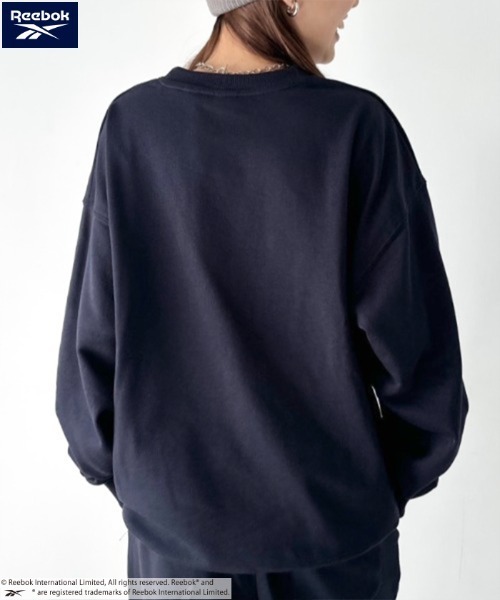 セール】Reebok(リーボック)/オーバーサイズ ロゴスウェット