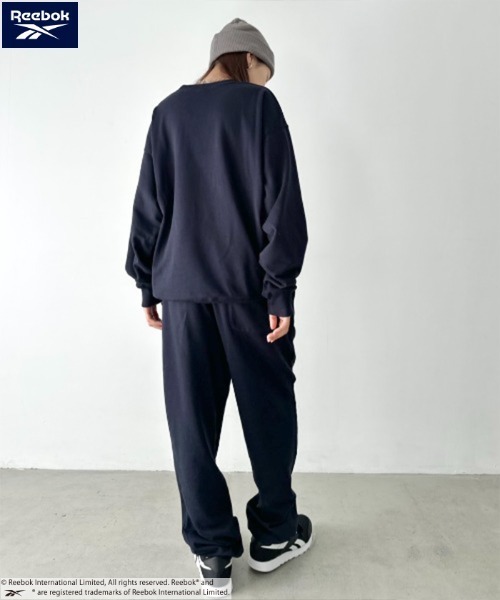 セール】Reebok(リーボック)/オーバーサイズ ロゴスウェット