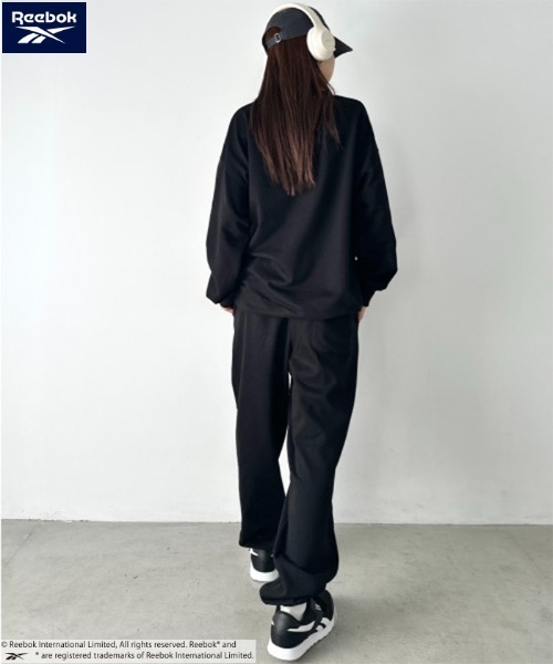 セール】Reebok(リーボック)/オーバーサイズ ロゴスウェット
