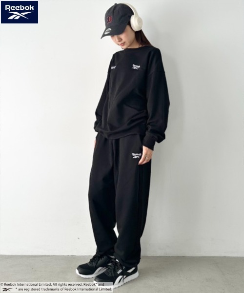 セール】Reebok(リーボック)/オーバーサイズ ロゴスウェット