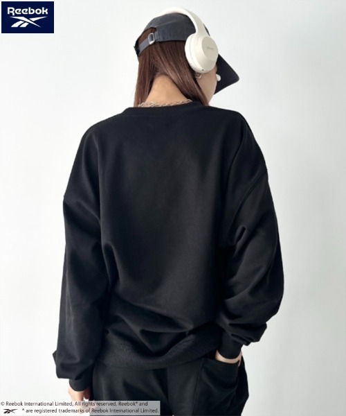 Reebok(リーボック)の「Reebok(リーボック)/オーバーサイズ ロゴスウェット セットアップ 上下セット(セットアップ・レディース・ネイビー/グリーン/ブラック/アッシュグレー・M/L/XL)」の19枚目の写真