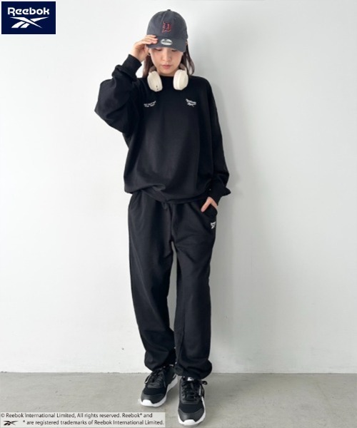 セール】Reebok(リーボック)/オーバーサイズ ロゴスウェット