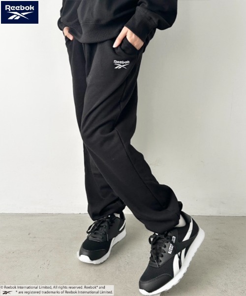Reebok(リーボック)の「Reebok(リーボック)/オーバーサイズ ロゴスウェット セットアップ 上下セット(セットアップ・レディース・ネイビー/グリーン/ブラック/アッシュグレー・M/L/XL)」の22枚目の写真