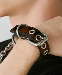 AIVER（アイバー）の「AIVER　ハラコハトメバングル（バングル/リストバンド）」