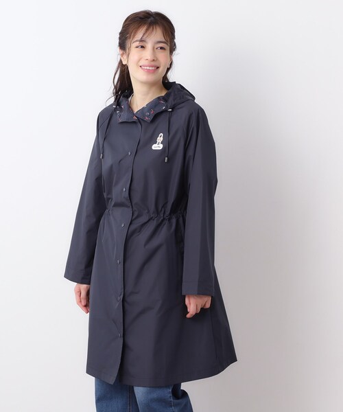 LAURA ASHLEY(ローラアシュレイ)の「【撥水・防水加工/脇下通気口/収納袋付き】ヴィンテージソルジャー柄 レインコート(その他アウター・レディース・ベージュ系その他3/アイボリー系/ブルー系その他2・00)」の17枚目の写真