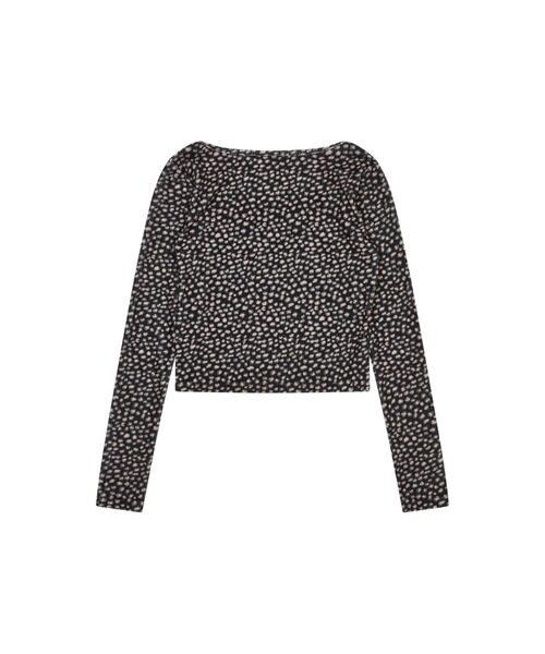 LARTIGENT(ラーティゼン)の「L14 LEOPARD T-SHIRT(Tシャツ/カットソー・レディース・カーキ・FREE)」の9枚目の写真
