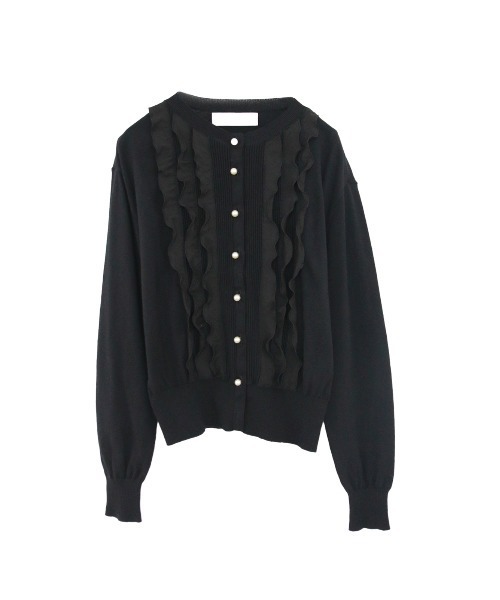 Marilyn Moon(マリリンムーン)の「frill & ripple cardigan(カーディガン/ボレロ・レディース・アイボリー/ブラック/レッド/ピンク/ネイビー・FREE)」の22枚目の写真