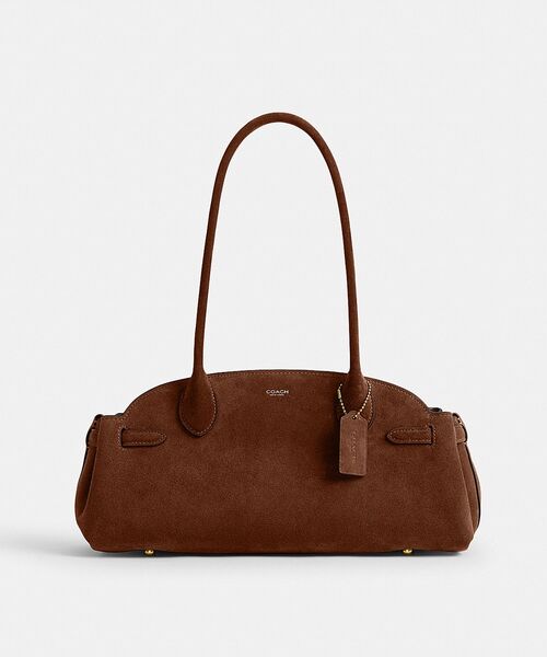 新作 スエード COACH★エンパイア キャリーオール バッグ 34 エンパイア キャリーオール バッグ 34(ショルダーバッグ